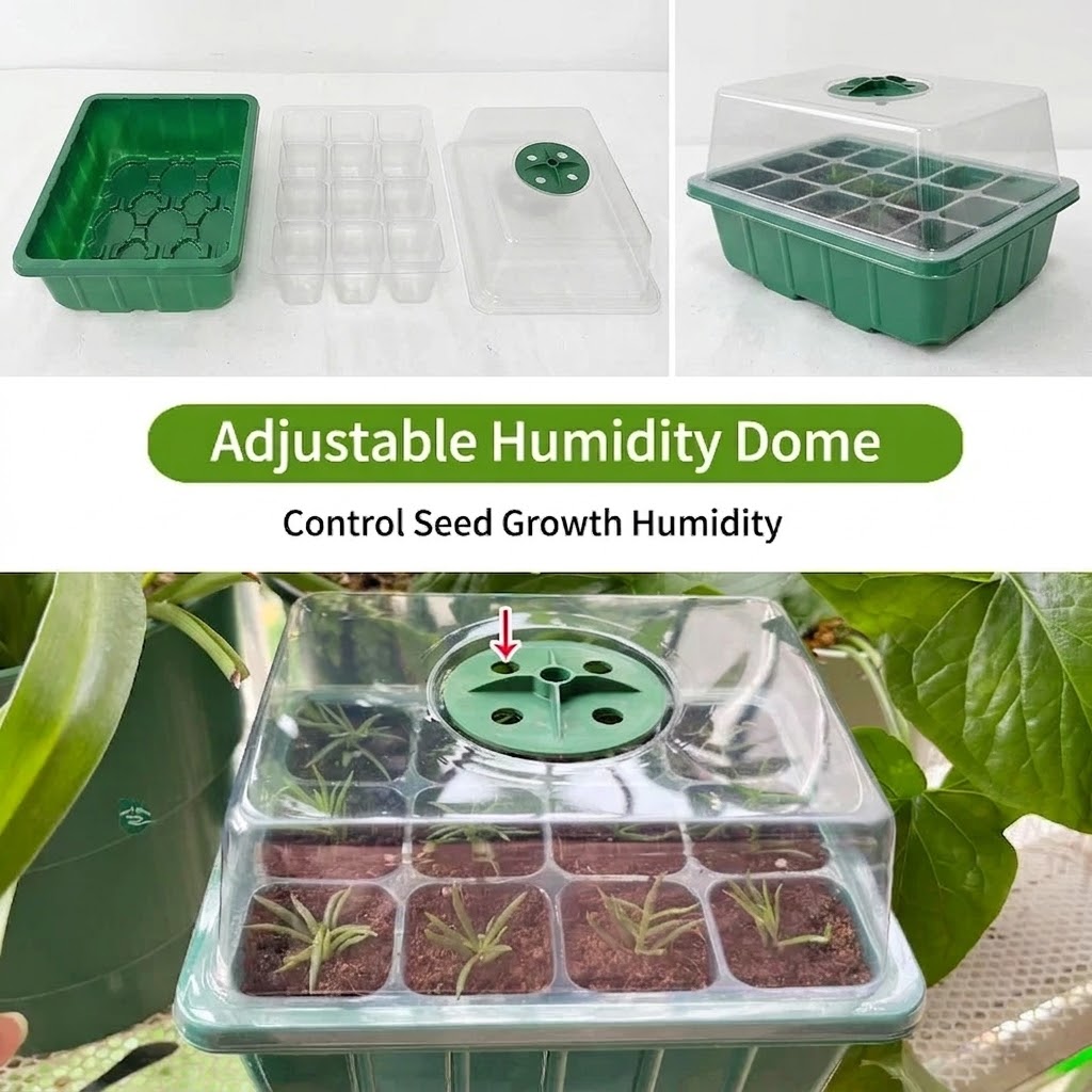 Humidity Dome Kit - Kit de Germination avec Éclairage pour