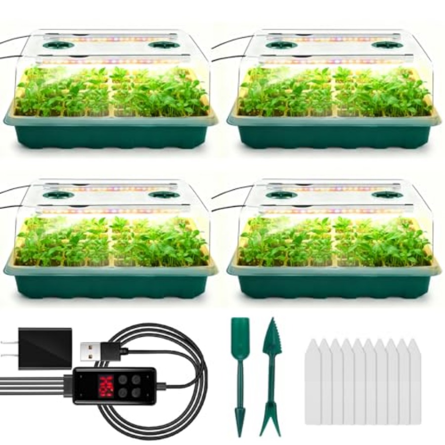 Plateau de semis avec lumière  - Humidity Dome Kit avis et prix